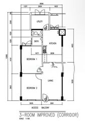 Blk 128 Bukit Merah View (Bukit Merah), HDB 3 Rooms #587118111